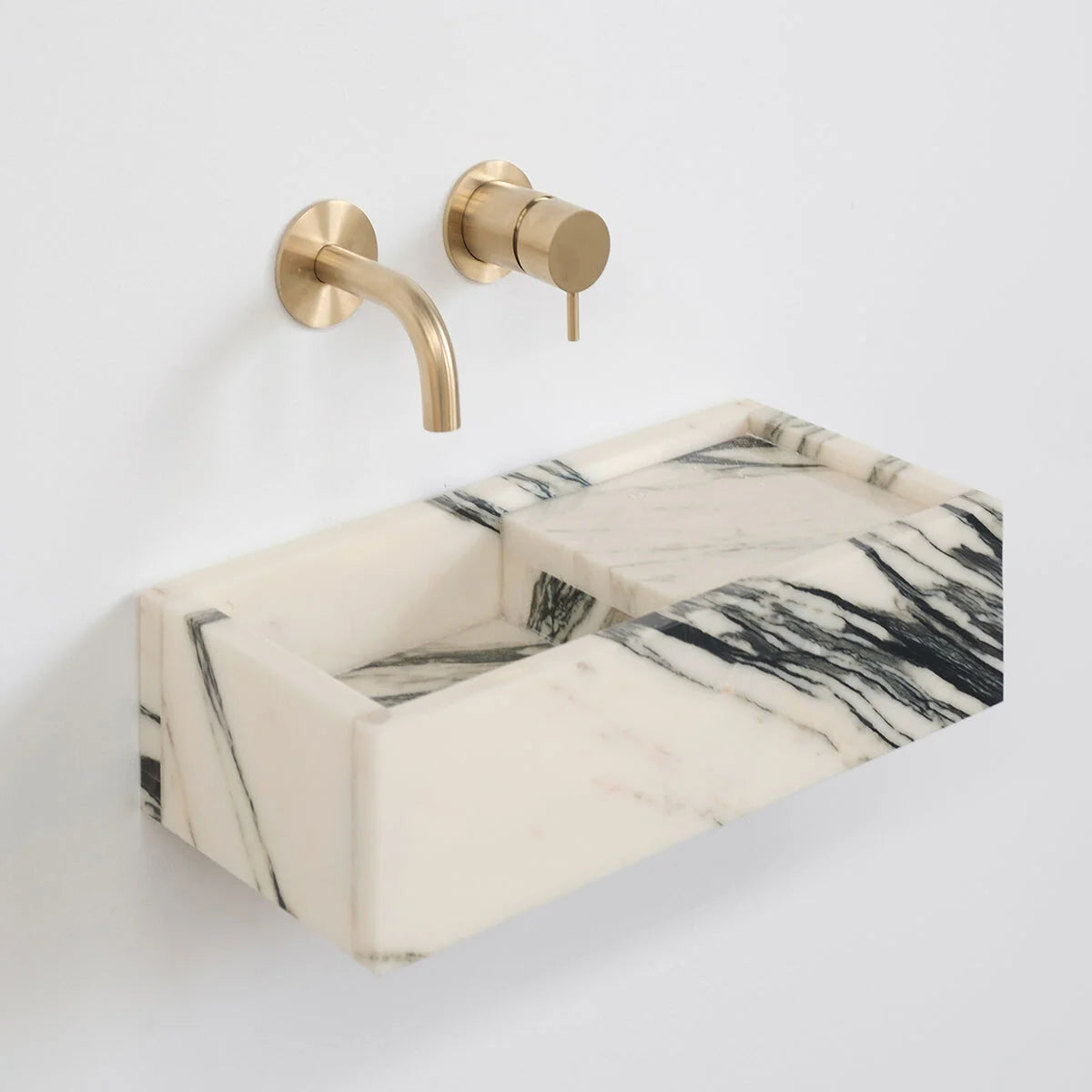 Naleya Marble Fountain- Blue/White Marble 