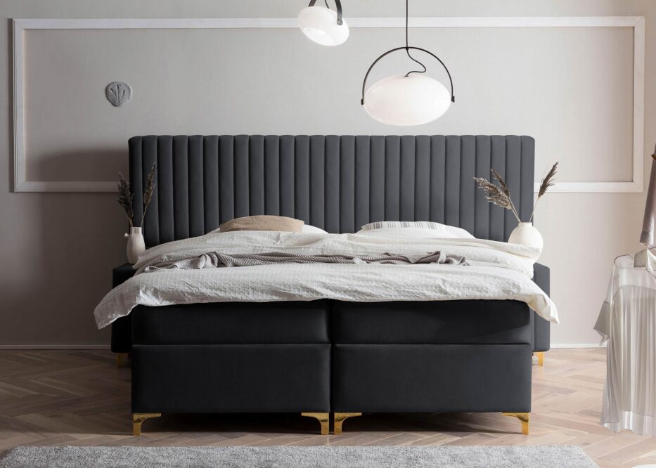 Boxspringbett mit Bettkasten in Vxelours Grand Paris