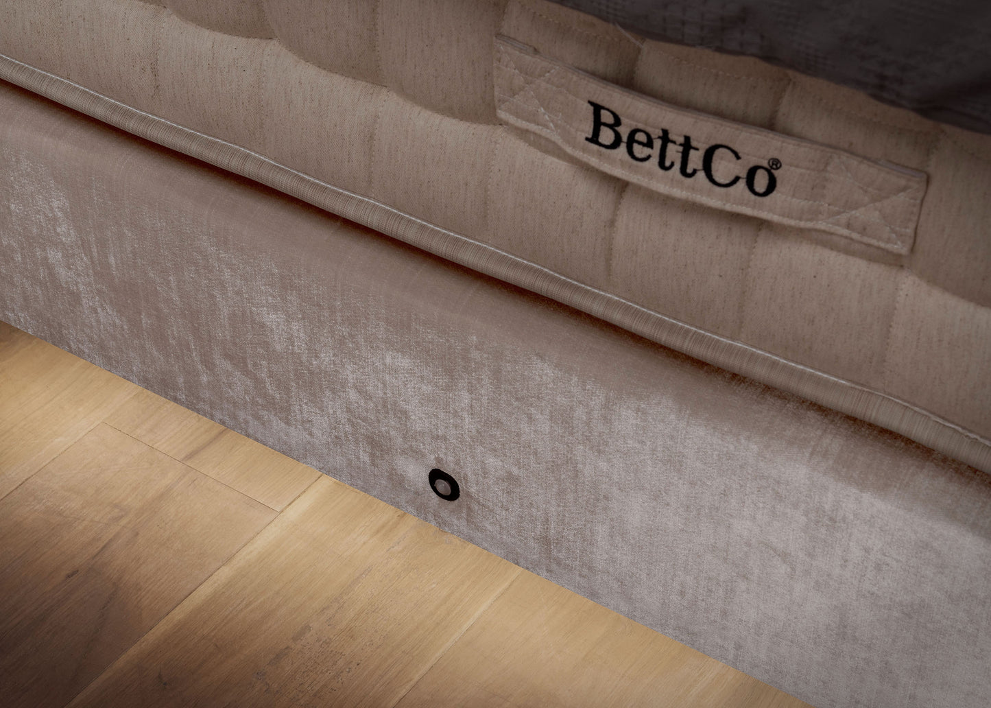 Luxus Boxspringbett Keno in Velvet
