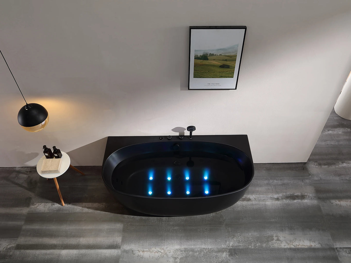 Opbouw massagebad - Borra