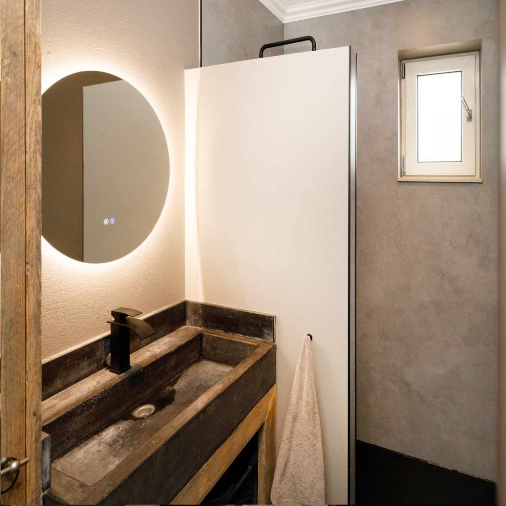 Wall panel Messina concrete grey, matt 