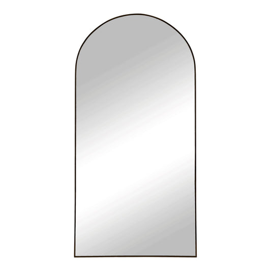 Madrid Mirror - Black, Aluminum/Glass, 90x180 cm