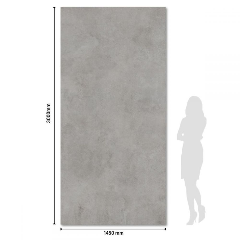 Wall panel Messina concrete grey, matt 