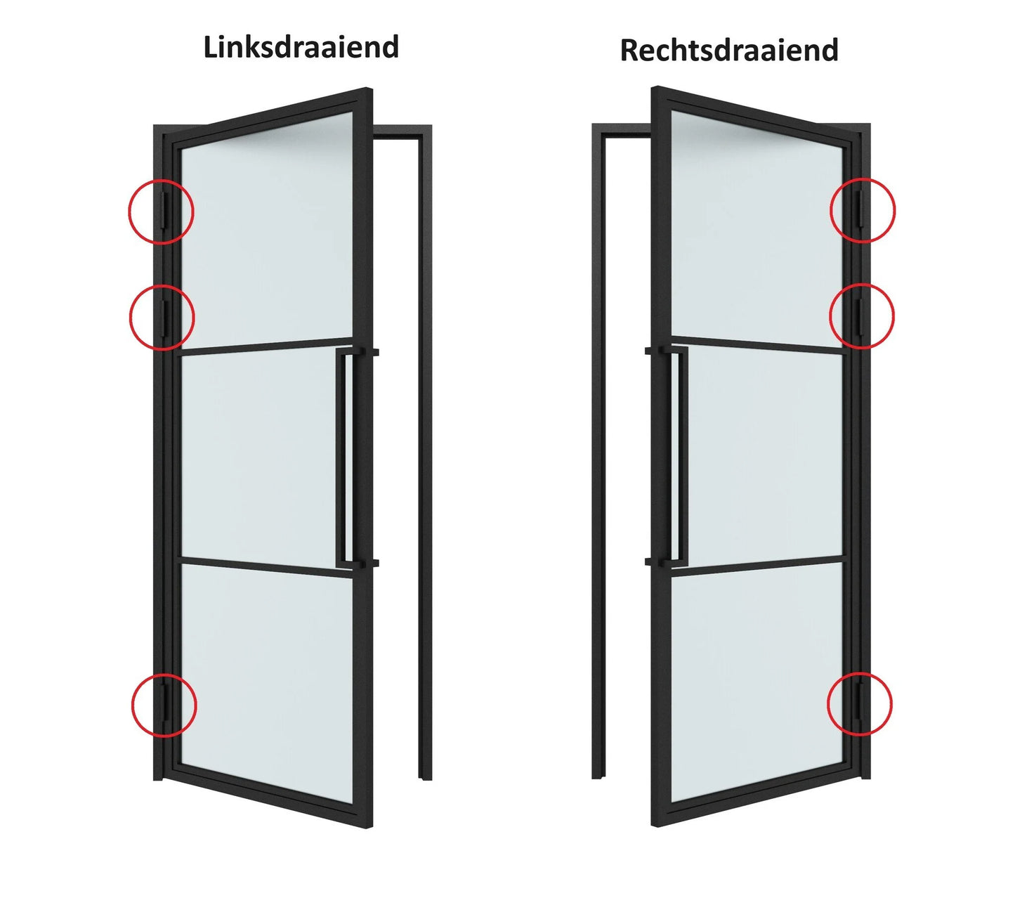 Çelik İç Kapı - 3 Panel - Modern Görünüm - Kilitli 
