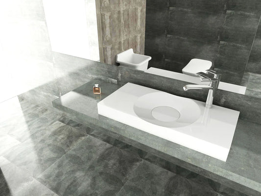 Tasarımcı tezgah / Duvara monte lavabo BS6059