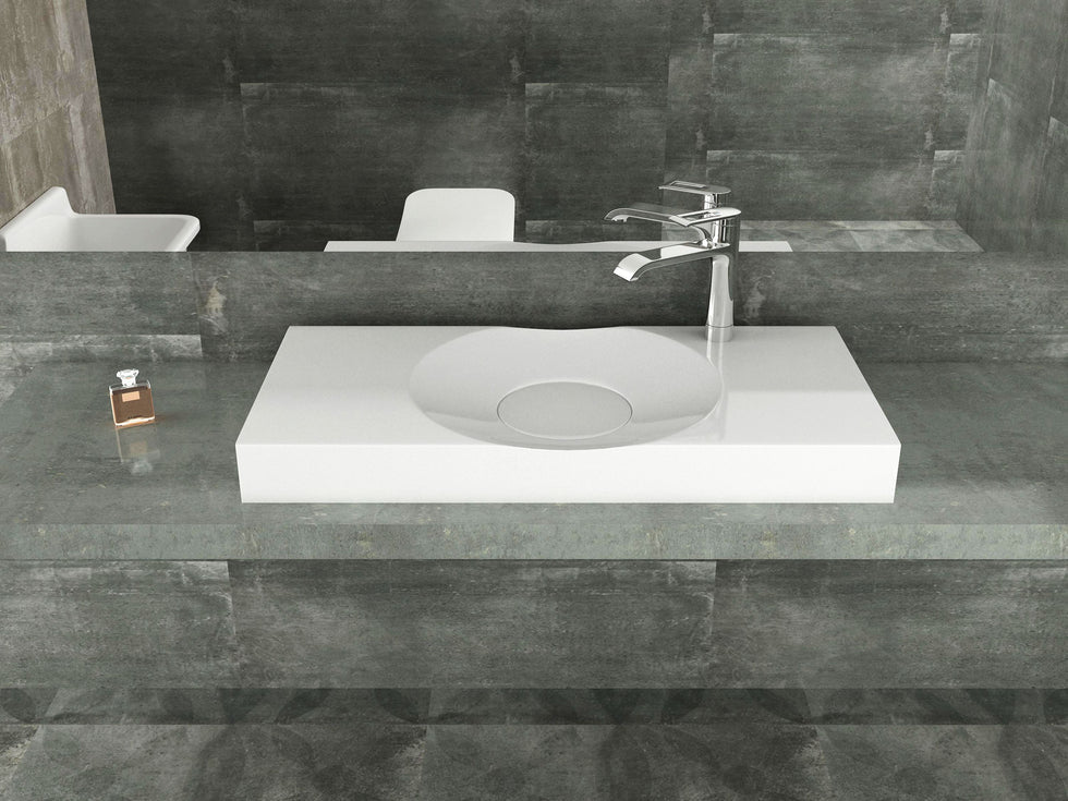 Tasarımcı tezgah / Duvara monte lavabo BS6059
