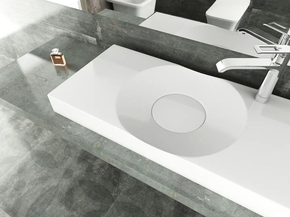 Tasarımcı tezgah / Duvara monte lavabo BS6059