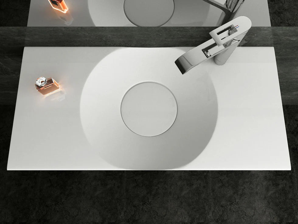 Tasarımcı tezgah / Duvara monte lavabo BS6059