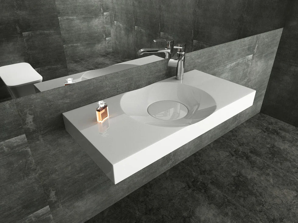 Tasarımcı tezgah / Duvara monte lavabo BS6059