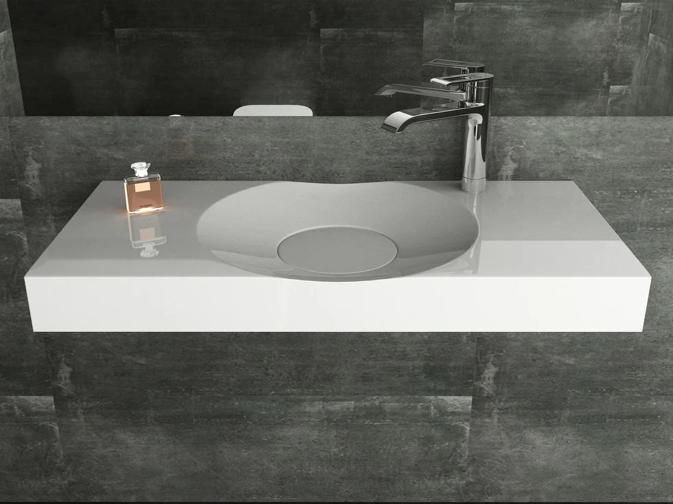 Tasarımcı tezgah / Duvara monte lavabo BS6059