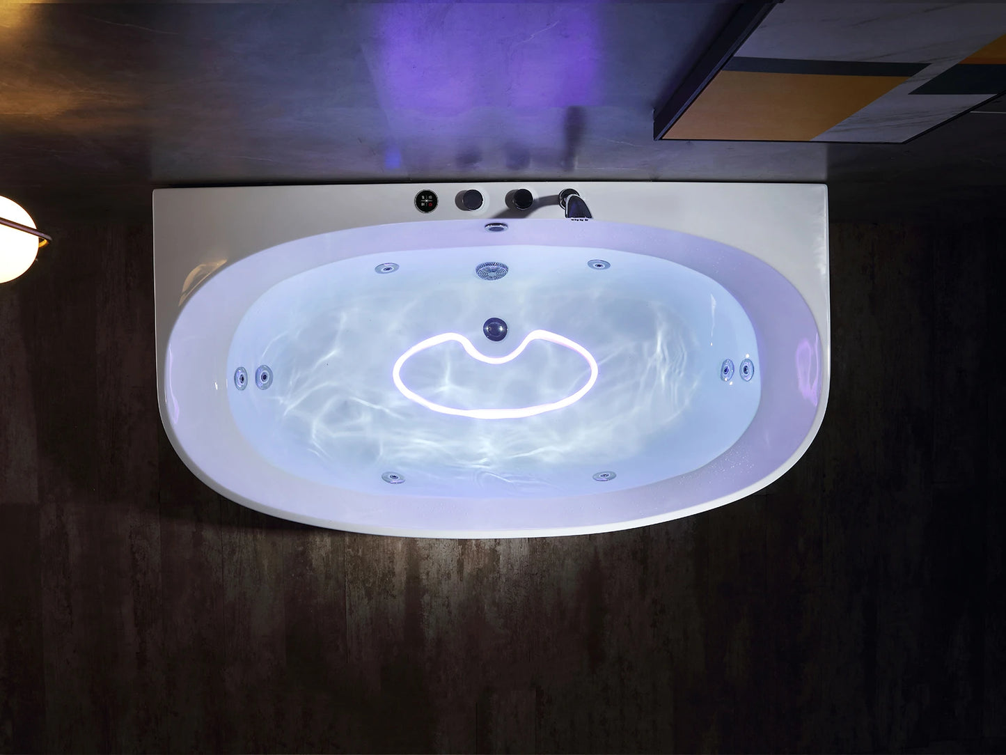 Opbouw massagebad - Borra